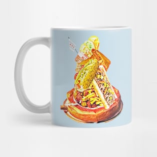 Chicago Food Pyramid Mug